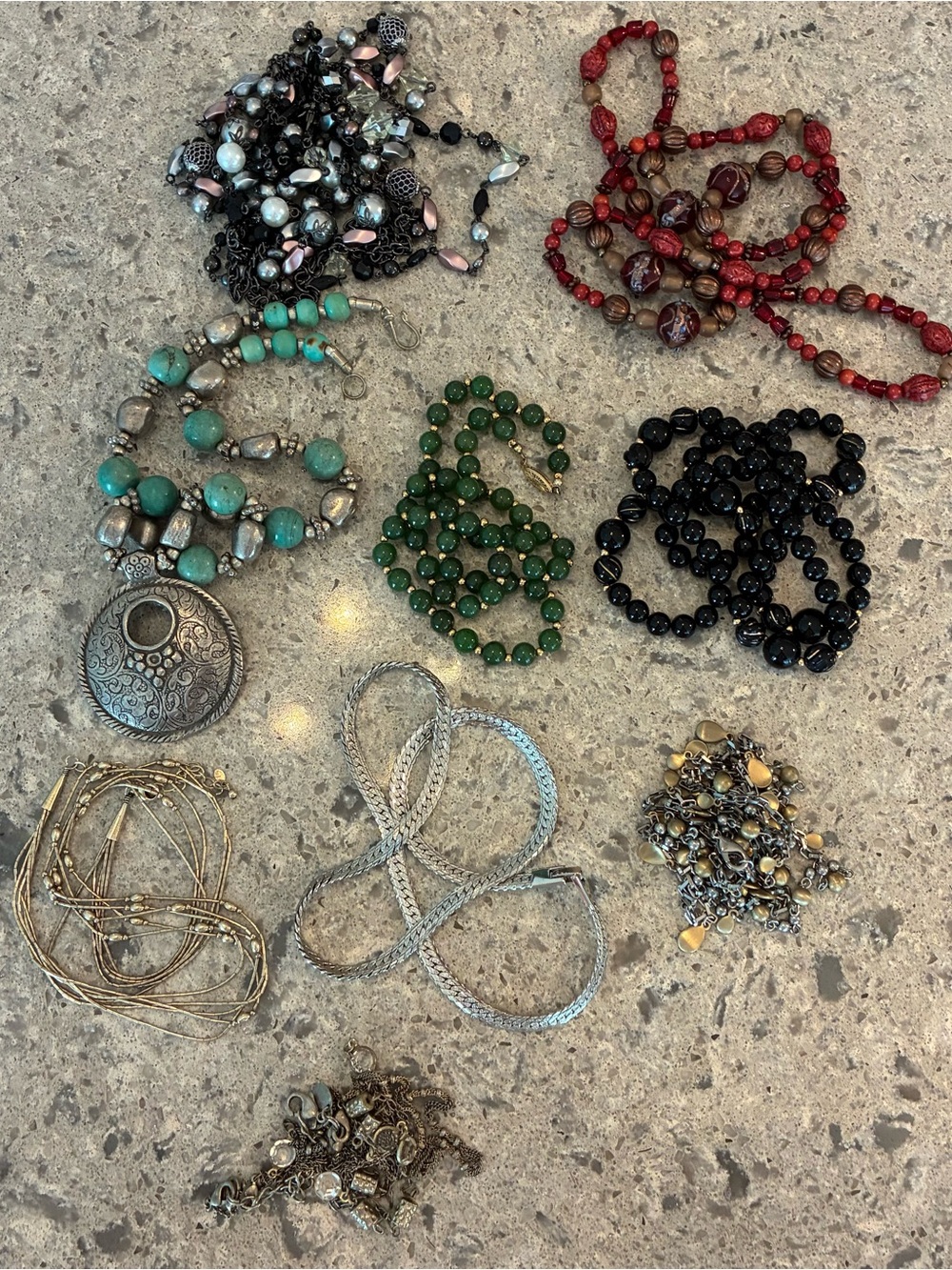 Lot of 9 Necklaces